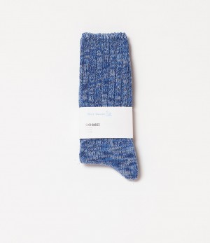 Blue Merz B. Schwanen GS07 Women Socks | MERZ6427185