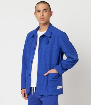 Blue Merz B. Schwanen JKT02 Men Jackets | MERZ9104782