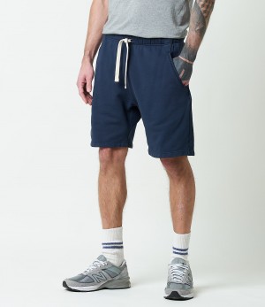 Blue Merz B. Schwanen SPS04 Men Sweatshorts | MERZ6803254