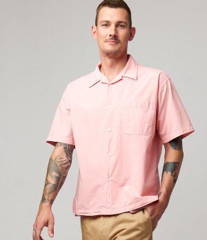 Coral Merz B. Schwanen SHIRT03 bowling Men Shirts | MERZ4698327