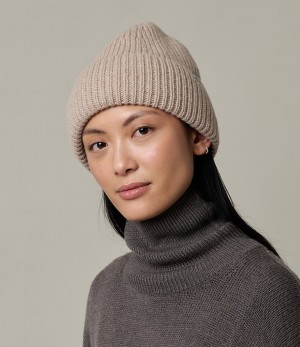 Grey Merz B. Schwanen LOBN03 Women Beanie | MERZ5617380