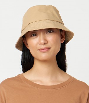 Khaki Merz B. Schwanen BH03 Women Bucket Hats | MERZ0156823