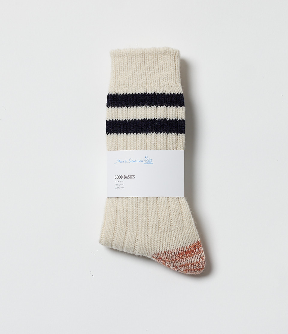 Beige Merz B. Schwanen MW75 Men Socks | MERZ8036297