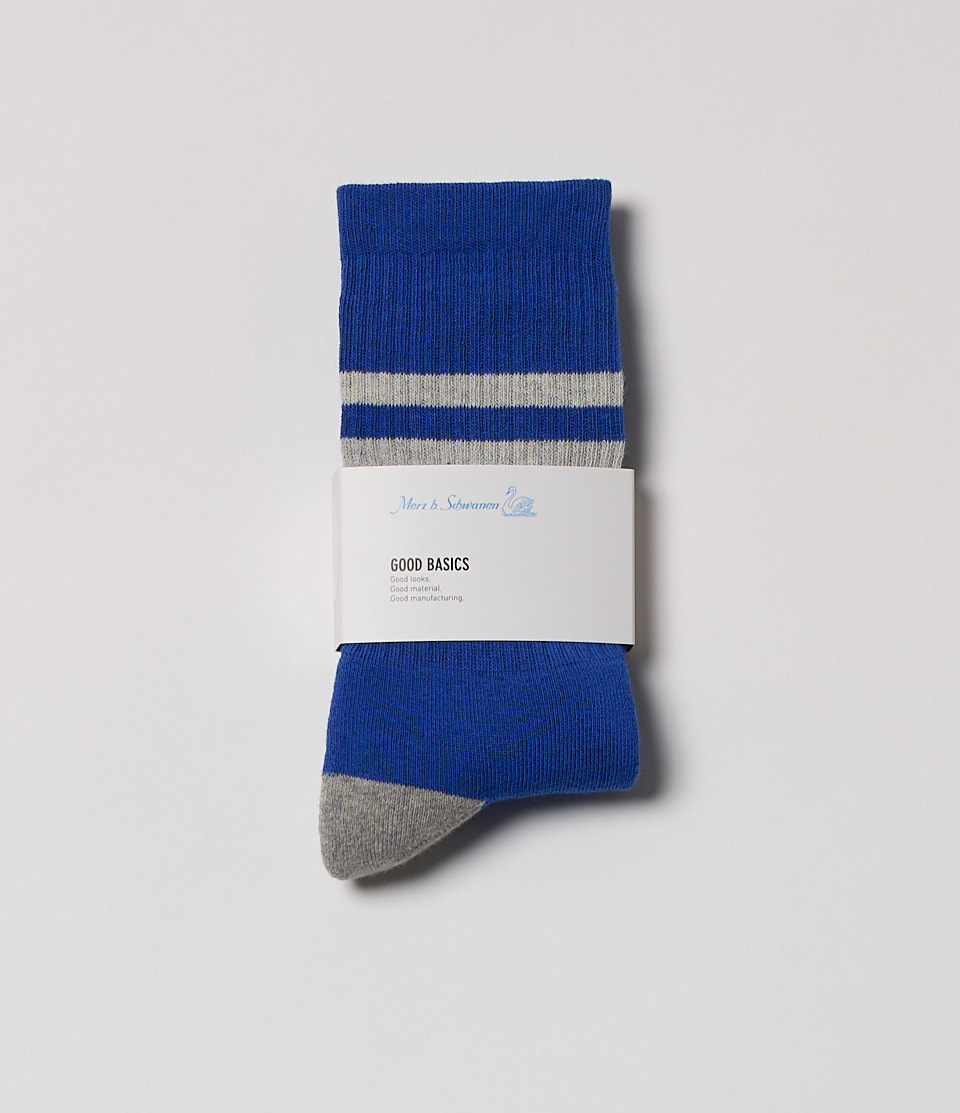 Blue Merz B. Schwanen GS06 Women Socks | MERZ0753186