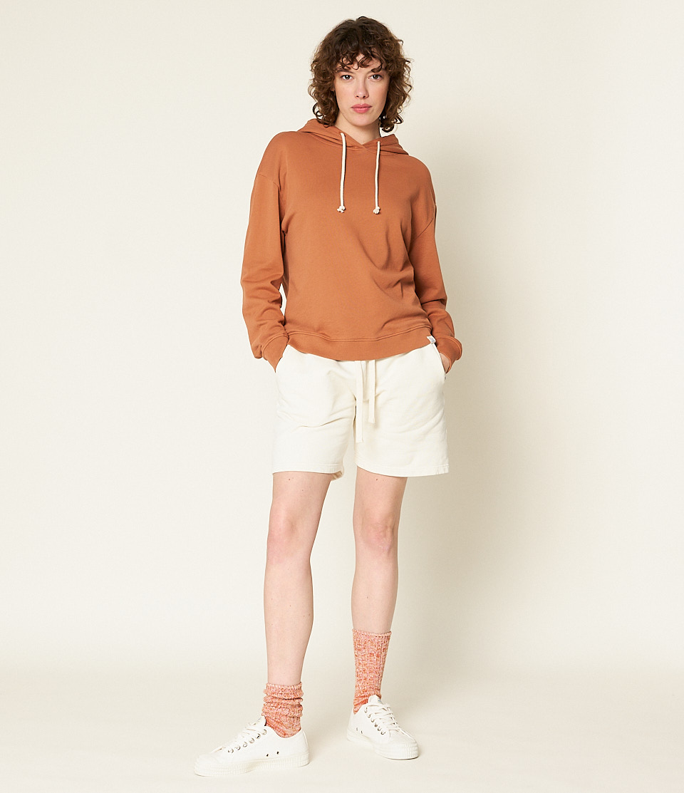 Brown Merz B. Schwanen WHD11 Women Hoodie | MERZ3097481