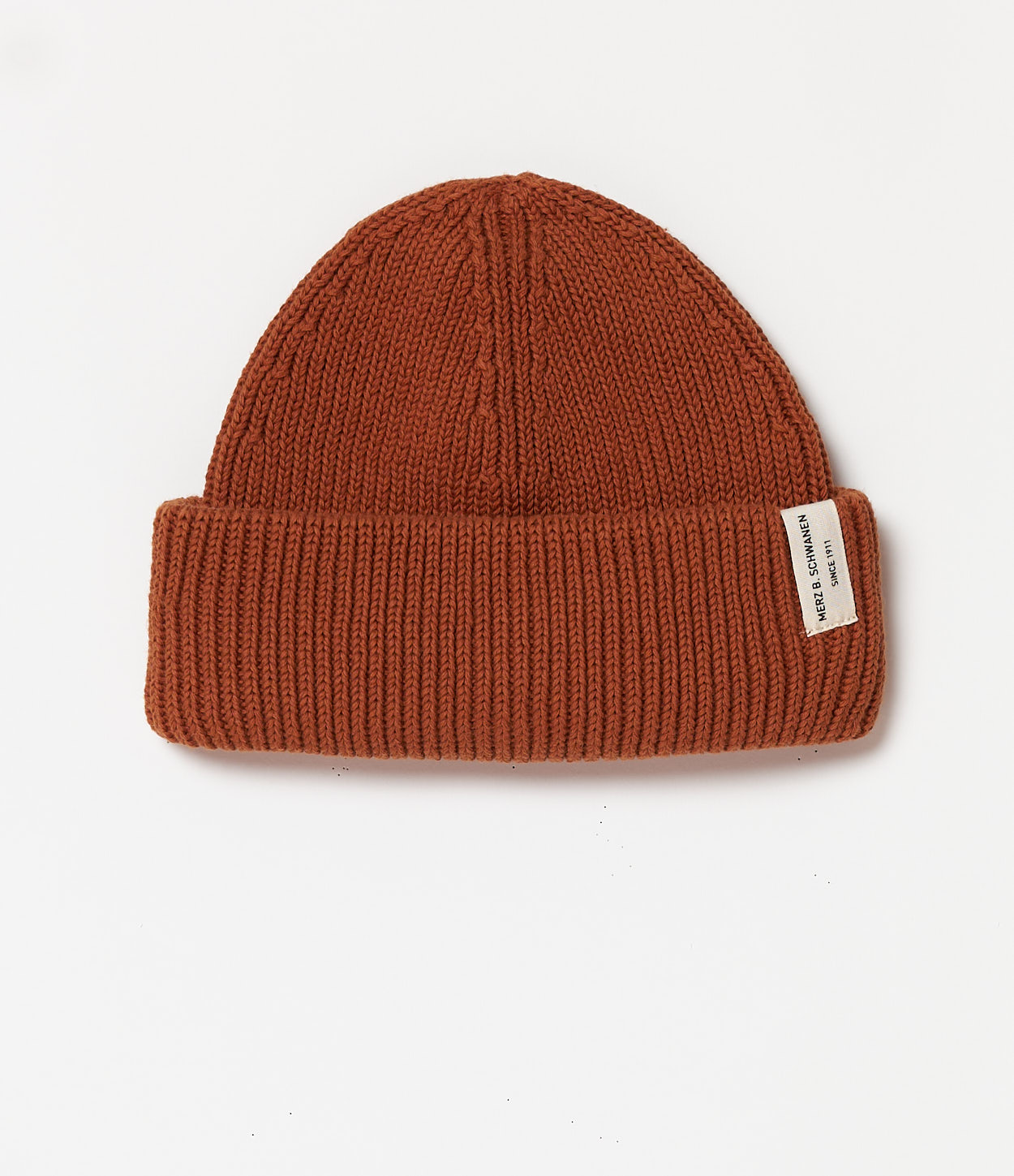 Burgundy Merz B. Schwanen KBN01 Men Beanie | MERZ4503768