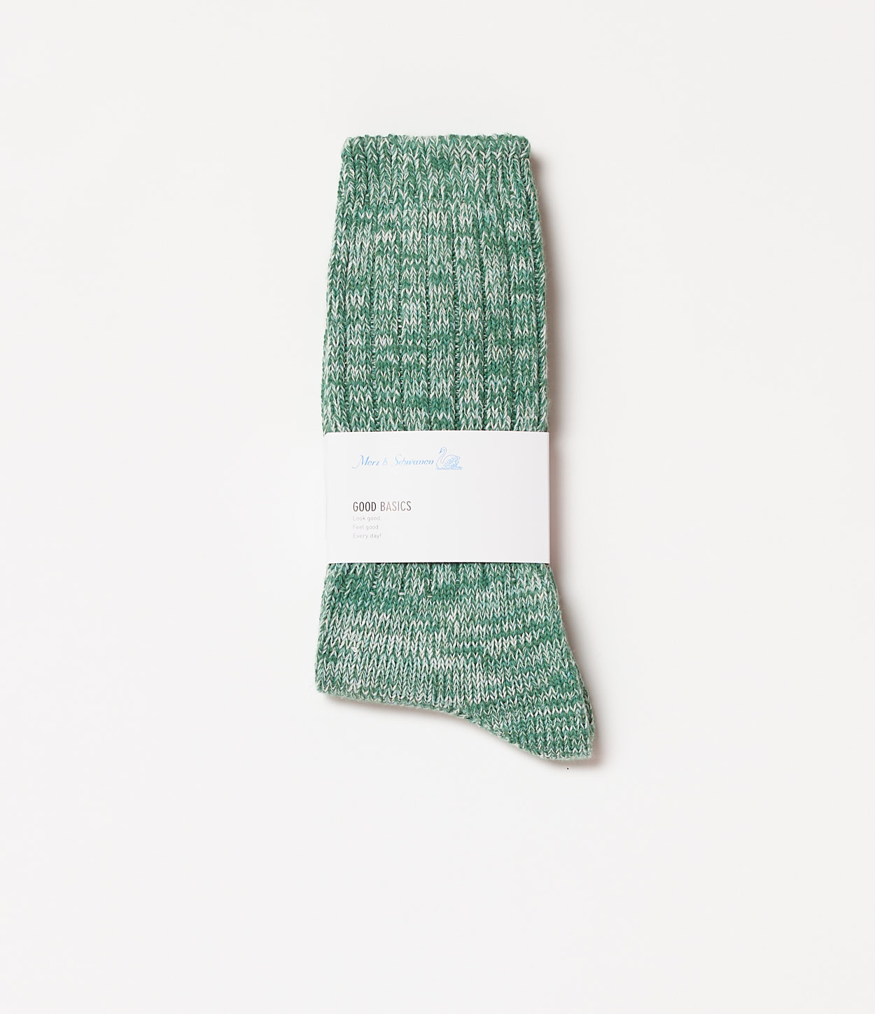 Green Merz B. Schwanen GS07 Men Socks | MERZ0437895