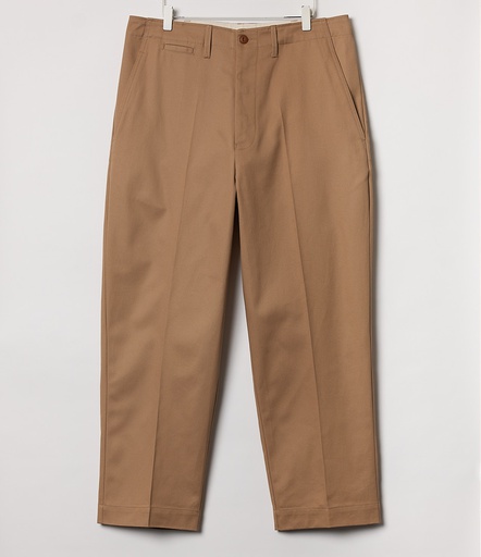 Khaki Merz B. Schwanen CHINO01 Women Chino Pants | MERZ9620854