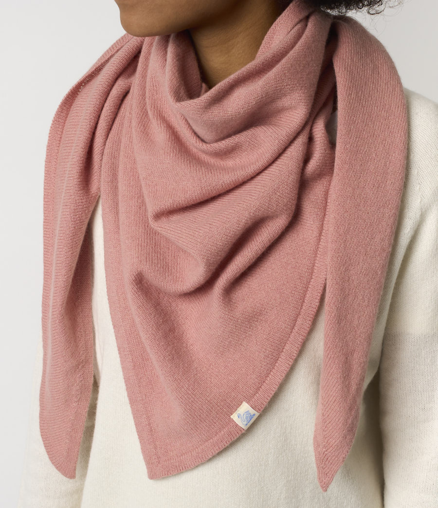 Rose Merz B. Schwanen SKTS01 light triangle Women Scarf | MERZ0652817